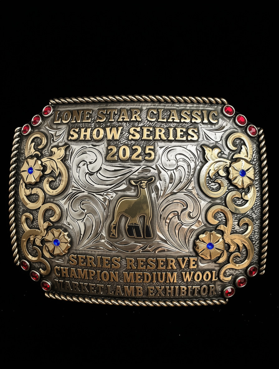 Series Reserve Champion Medium Wool- Market Lamb Exhibitor — Lone Star Classic 2025