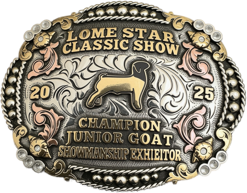 Champion Junior Goat Showmanship Exhibitor — Lone Star Classic Show 2025