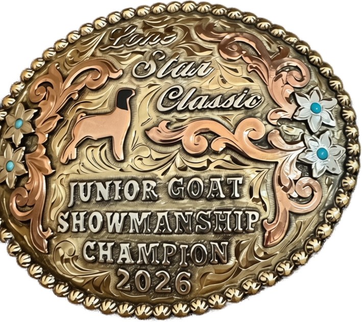 Junior Goat Showmanship Champion — Lone Star Classic 2026